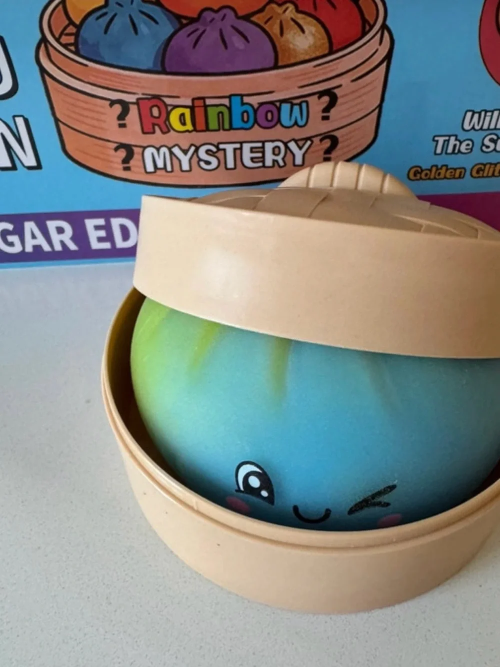 Rainbow Mystery Dumpling Stress Ball - Blind Boxes - 1 Pk
